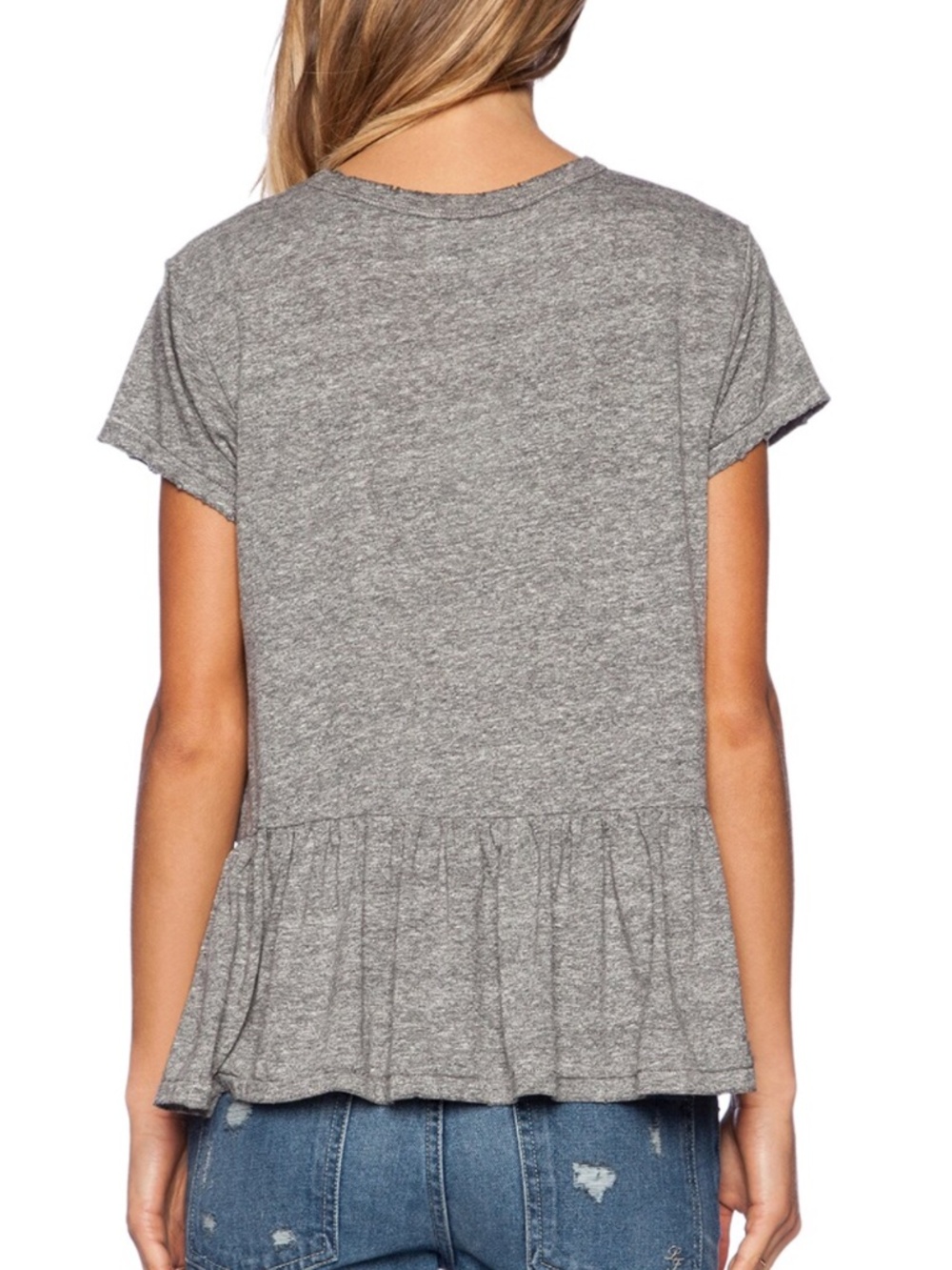 THE GREAT. The Ruffle Tee - Picture 3 of 14